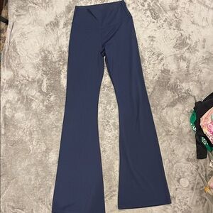 PINK Victoria's Secret Navy Flare Pants
